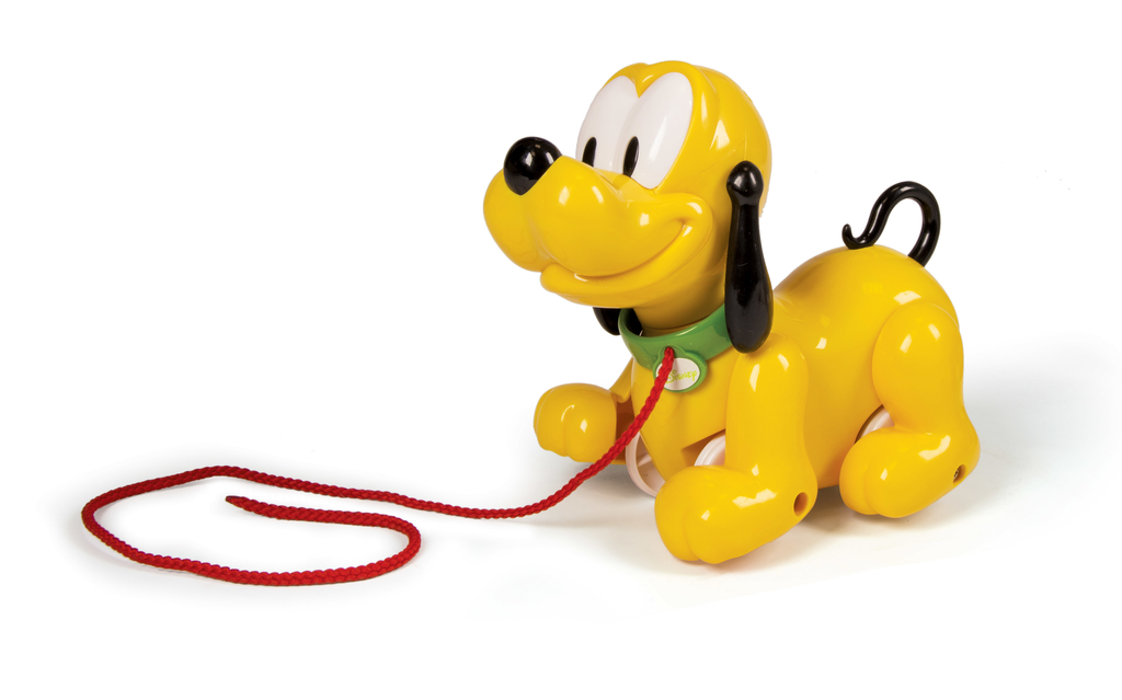 CLEMENTONI Disney Baby Pluto Te Suit Partout Jouet A Tirer