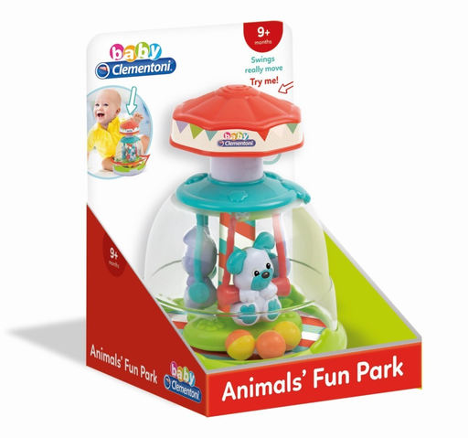 [8005125171934] CLEMENTONI Carrusel de bolas de animales, 1 unidad