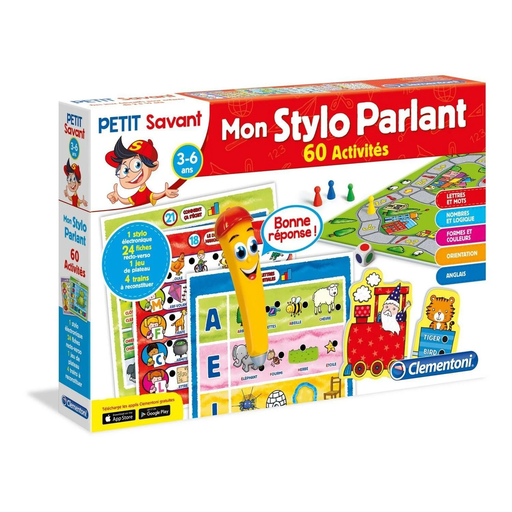 [8005125520114] CLEMENTONI Mon stylo intéractif 60 activités