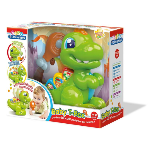 [8005125521258] CLEMENTONI Baby T-Rex Interactive Dinosaur