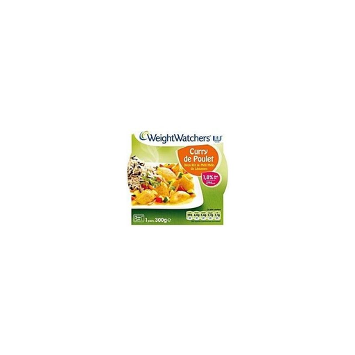 [3021690019773] WEIGHT WATCHERS Chicken Curry With Two Rice And Vegetables 300 g