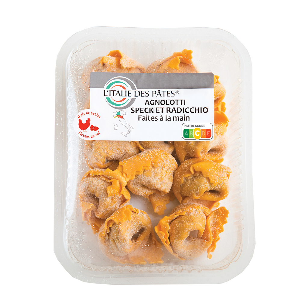 L'ITALIE DES PATES Agnolotti Speck et Radicchio 250 g