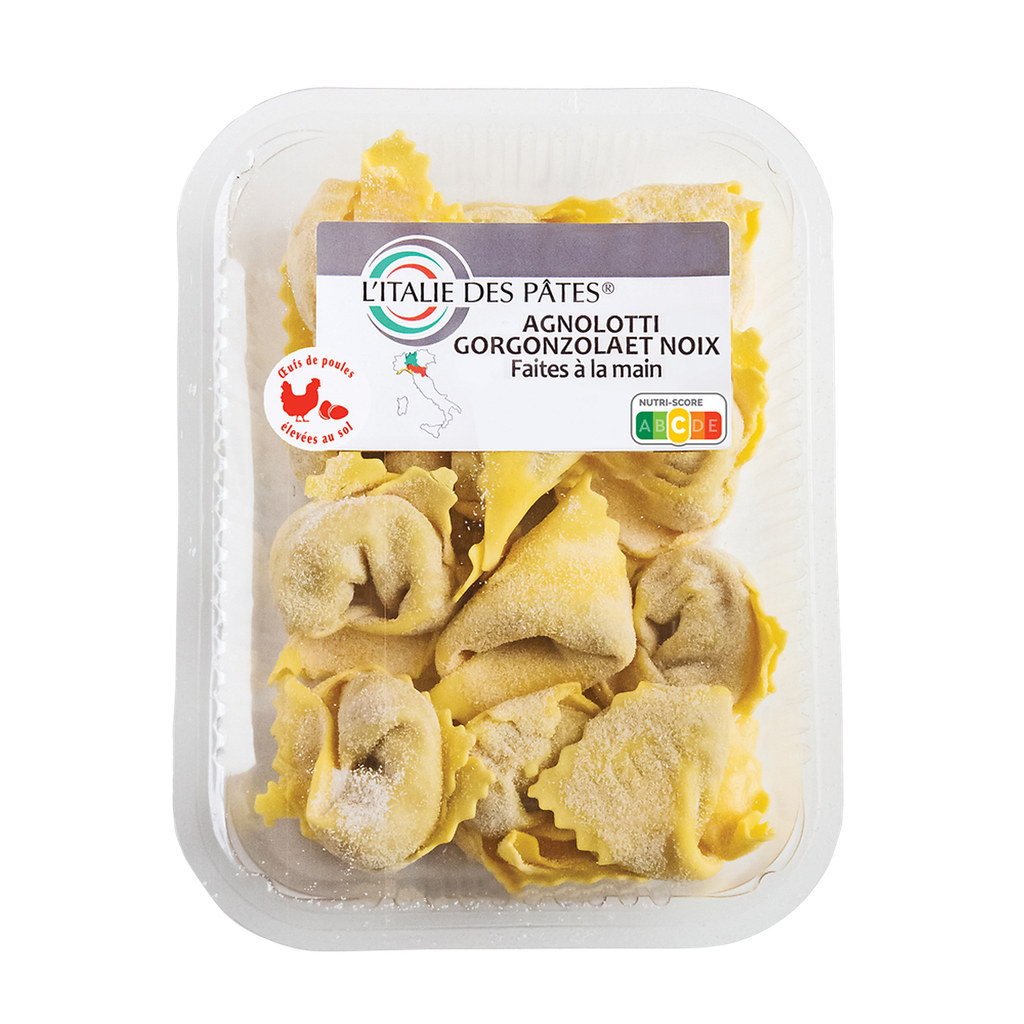 L'ITALIE DES PATES Agnolotti gorgonzola y nueces 250 g