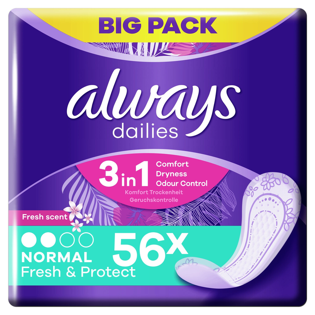 ALWAYS Protège-slips Normal Jumbopack 60