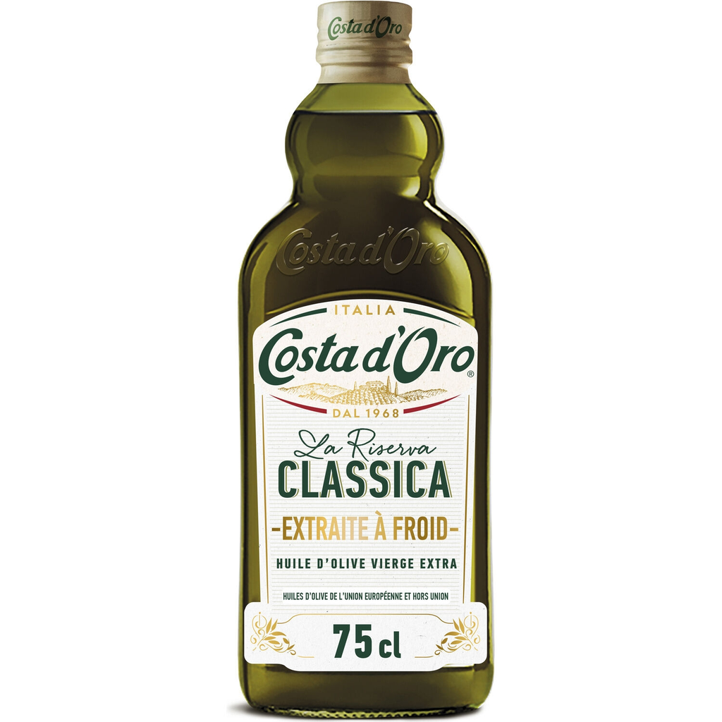 COSTA Huile d'olive classique D'ORO 75 cl