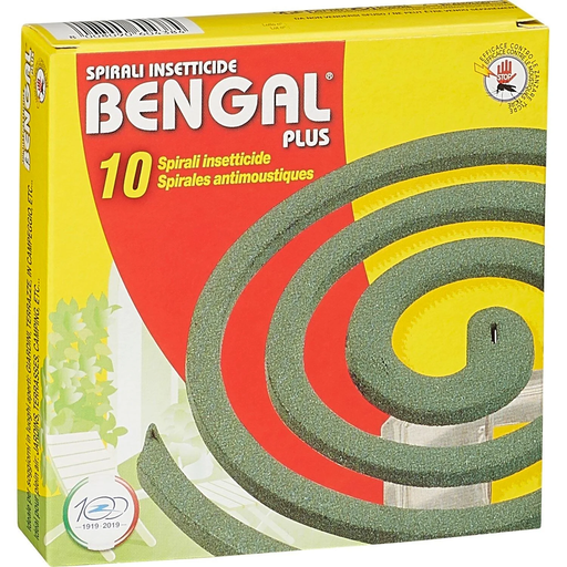 [8008090604384] BENGAL Anti-moustiques Spirales 10-pack