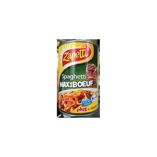 [3021690024890] ZAPETTI Spaghe.Max Ternera 400 g