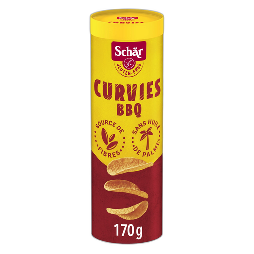 [8008698031032] SCHAR Curvies patatas fritas barbacoa 170 g