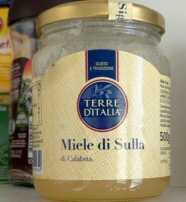 [8012666502349] TERRE ITAL'A Miel de fleurs de Calabre 500 g