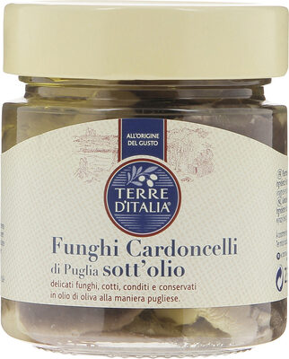 TERRE ITALIE Cardoncelli Mushrooms in Oil 145 g