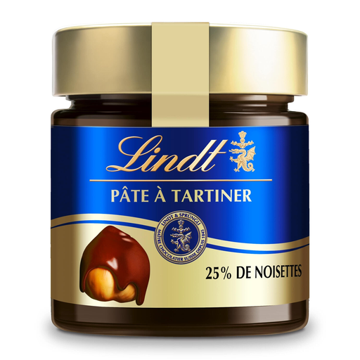[8013108699504] LINDT Crema de cacao con leche y 25% avellanas 200 g