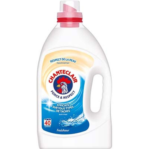 [8015194517205] CHANTECLAIR Lessive Liquide Fraicheur 2.2L 40 Lavages
