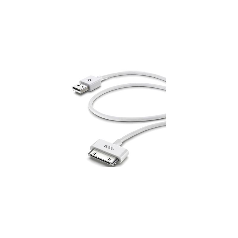 CELLULARLINE Cable de Carga y Datos para iPhone 3/4