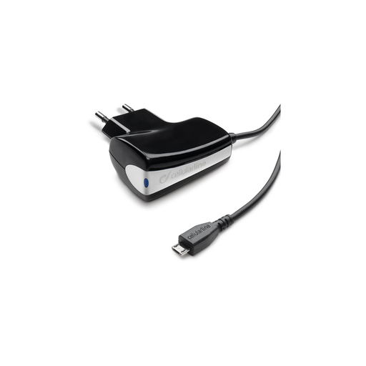 [8018080135804] CELLULARLINE Chargeur Micro USB Noir/Silver 1 unité