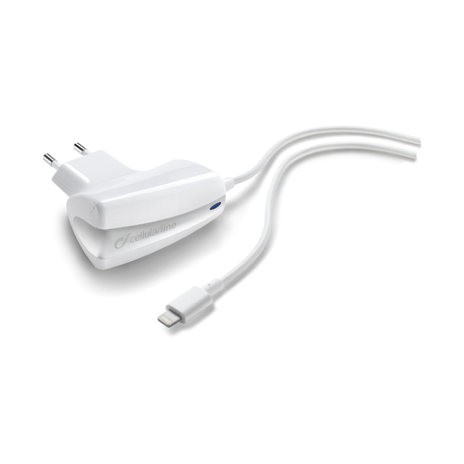 [8018080226441] CELLULARLINE Chargeur 10W Lightning pour iPhone et iPod
