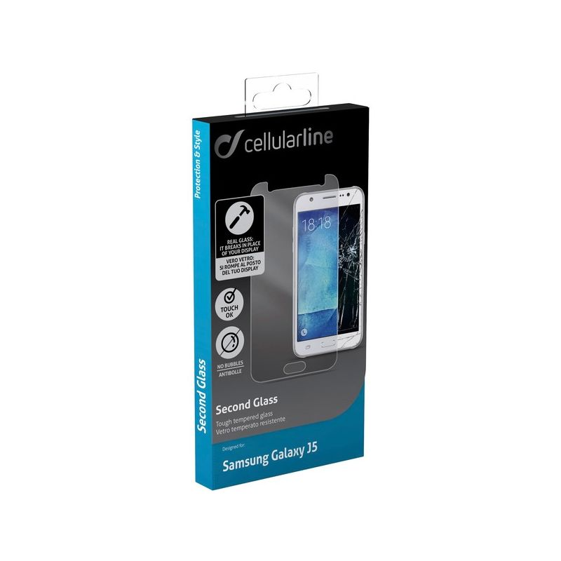 CELLULARLINE Tempered Glass Galaxy J5