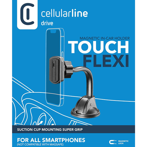 [8018080280306] CELLULARLINE Magnetic suction cup mount