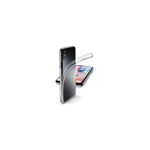 [8018080301902] CELLULARLINE Fine iPhone XS/X Flexible Ultra-thin Transparent Case