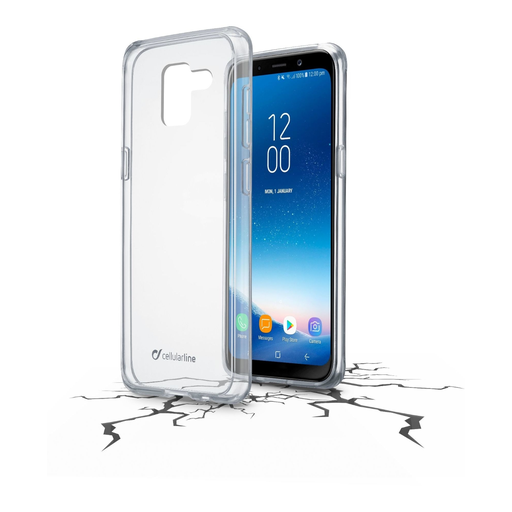 [8018080317255] CELLULARLINE Housse Clear Duo pour Samsung Galaxy A8 (2018)