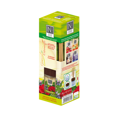 [8020020086169] INCANTO DIFFUSEUR Varetas Ecológicas Citronela 100 ml