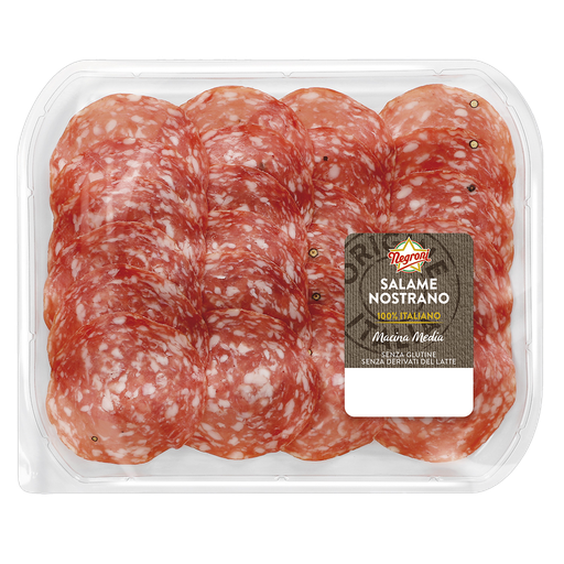 [8028257010438] NEGRONI Saucisson Nostrano 120 g