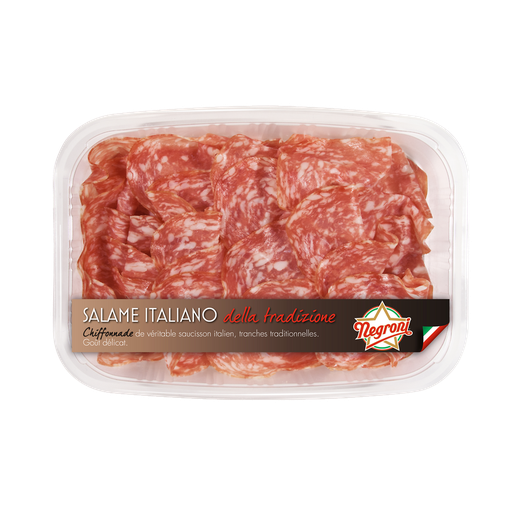 [8028257013347] NEGRONI Italian Salami Chiffonnade Salame Italiano 85 g