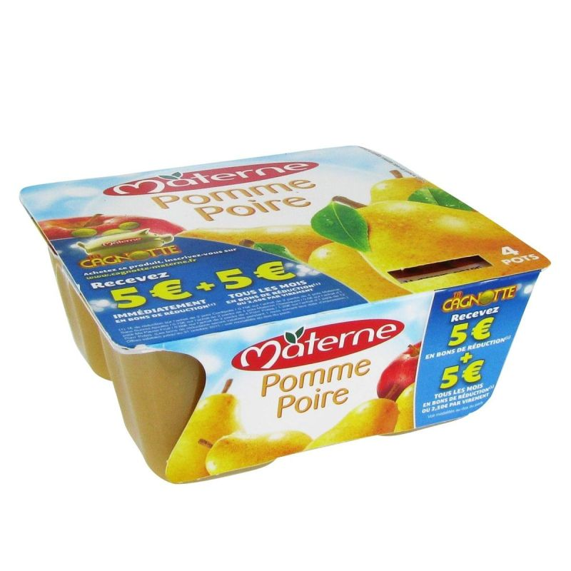 MATERNE Classique Poire 4 x 100 g
