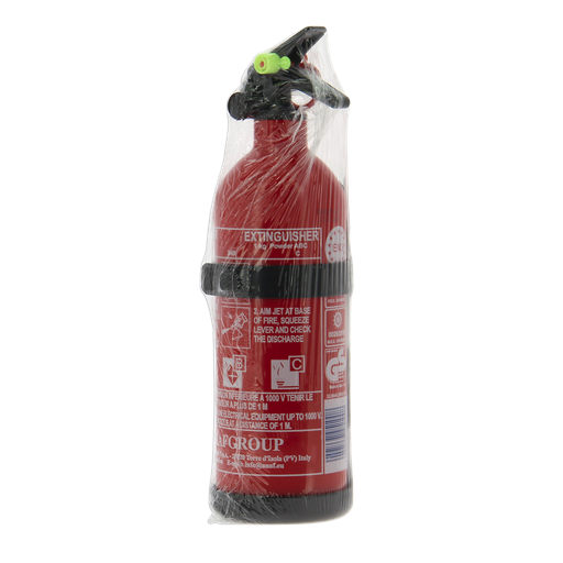 [8057737951008] NOTRE SÉLECTION Extincteur poudre ABC sans manomètre + support 1 kg