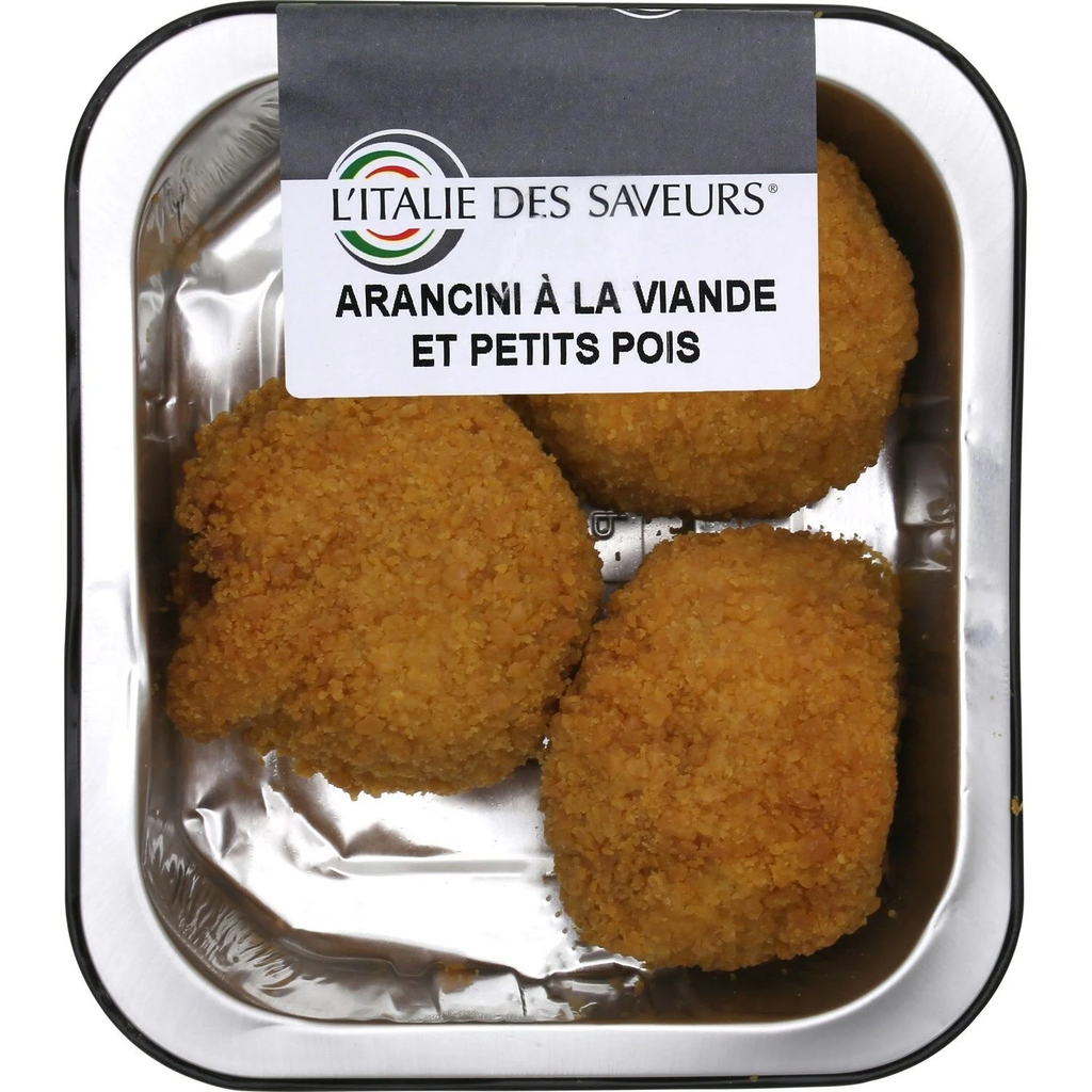 L'ITALIE DES SAVEURS Arancini with Meat and Peas 220 g