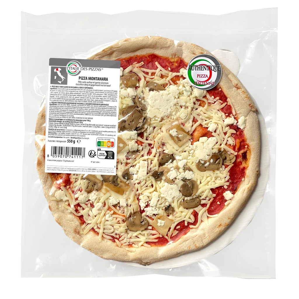 L'ITALIE DES PIZZAS Montanara 550 g