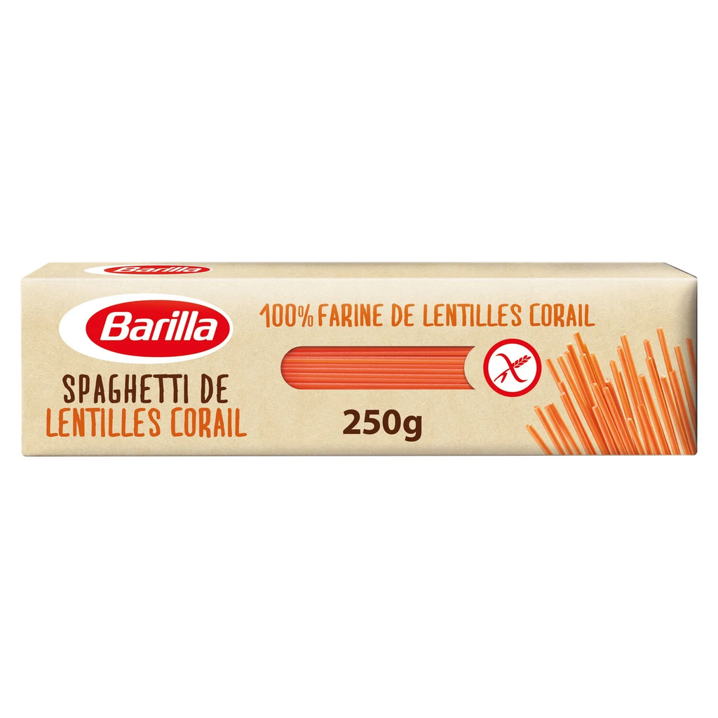 BARILLA Red Lentil Spaghetti Pasta 250 g