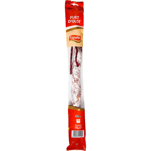 [8410060111004] ESPUNA Dry sausage fuet d'Olot 170 g