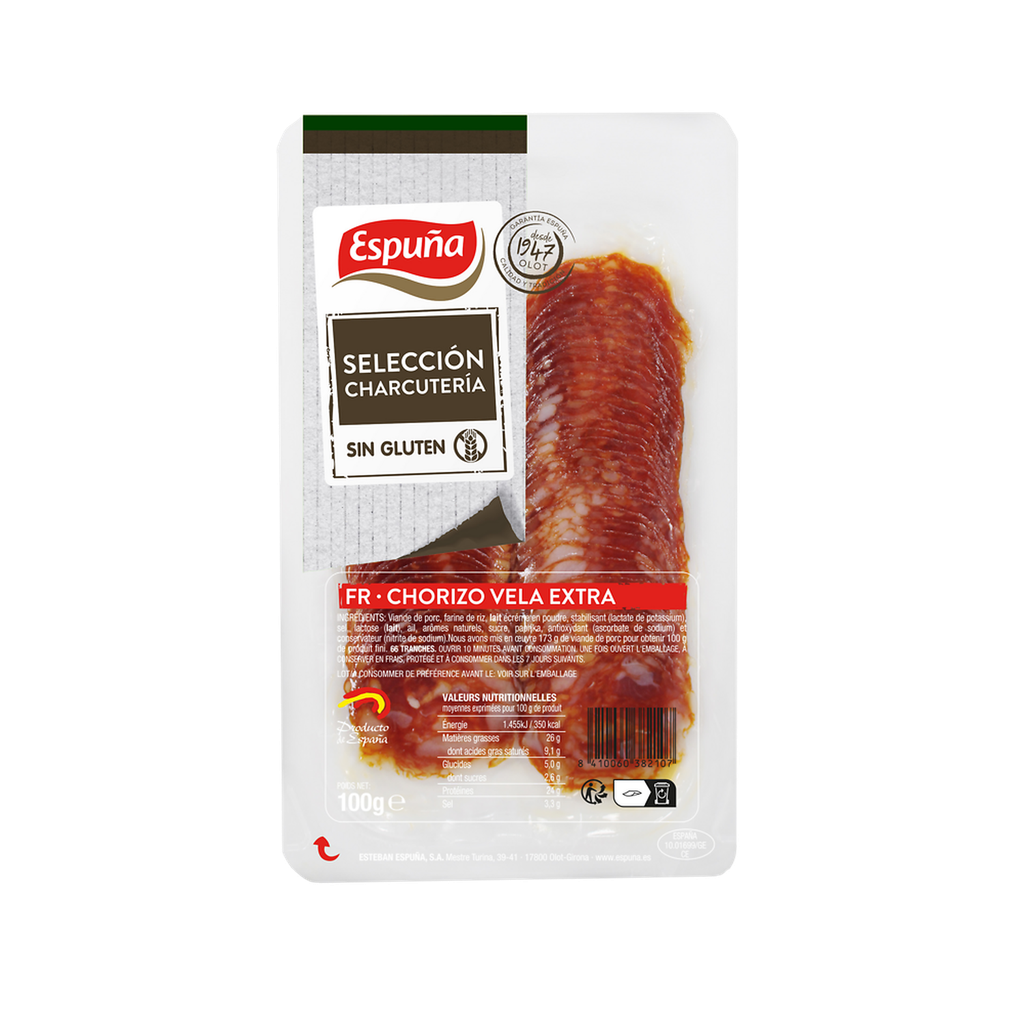 ESPUNA Traditional Chorizo 66 mini slices 100 g
