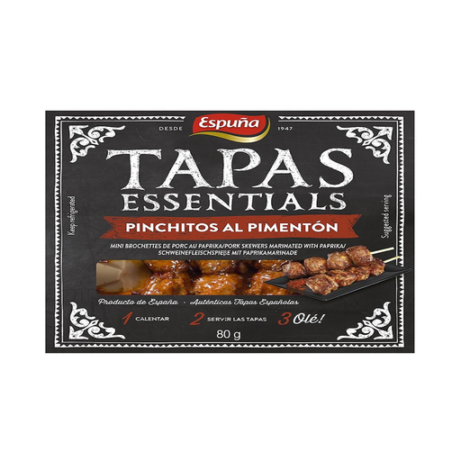 [8410060401303] ESPUNA Tapas pork mini-skewers with paprika 80 g