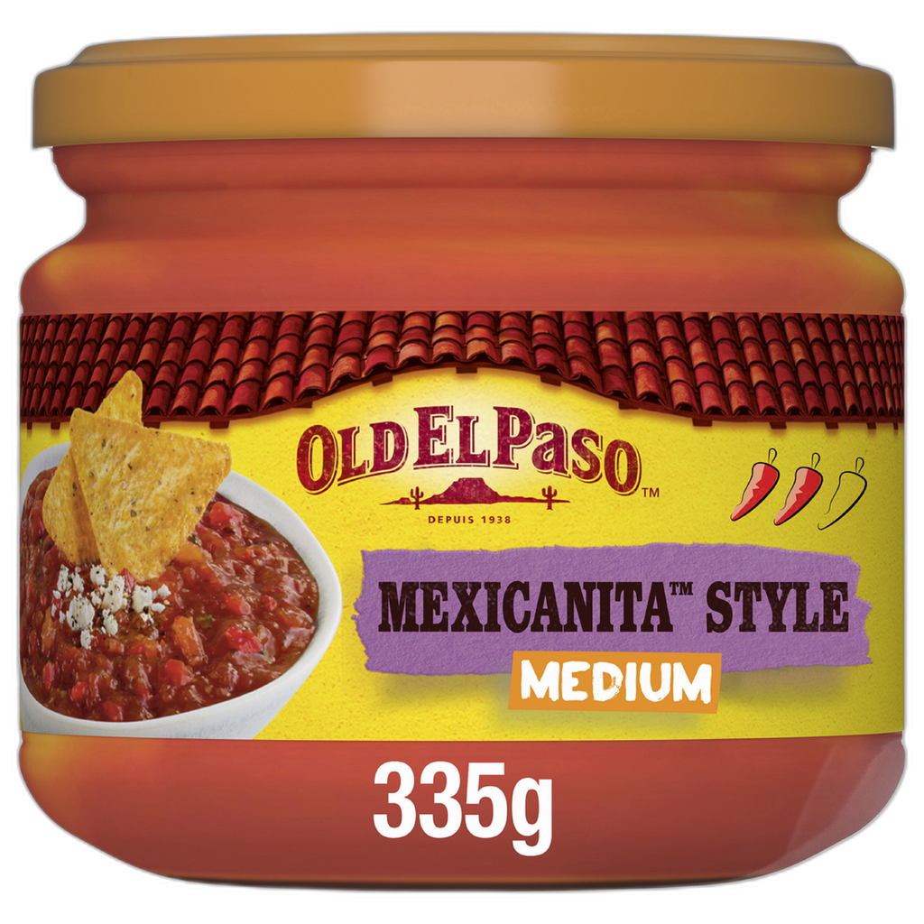 OLD EL PASO Sauce apéritif Mexicanita style médium 335 g
