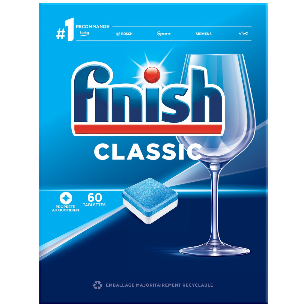 FINISH Dishwasher Tablets Classic 60 tablets