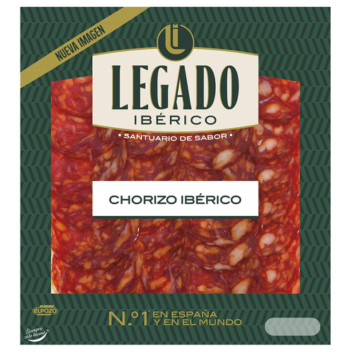 [8410843016083] LEGADO Sliced Iberian Chorizo 75 g