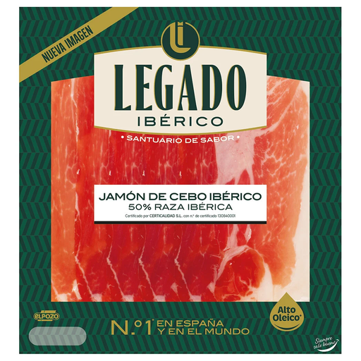[8410843019466] LEGADO Iberian Ham Sliced 60 g
