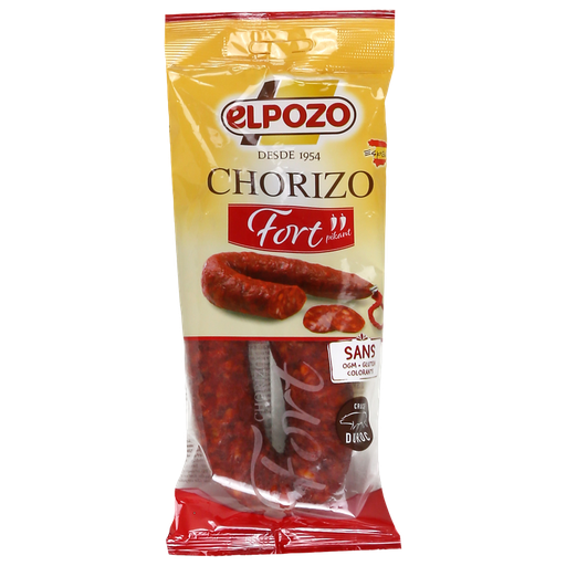 [8410843116578] ELPOZO Spicy Chorizo Pure Pork 200 g