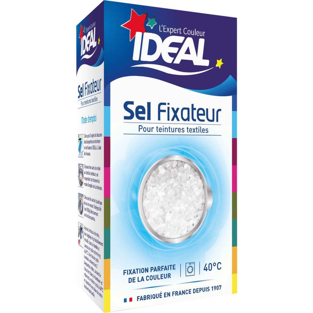 IDEAL Sal fixador para tintas têxteis 500 g