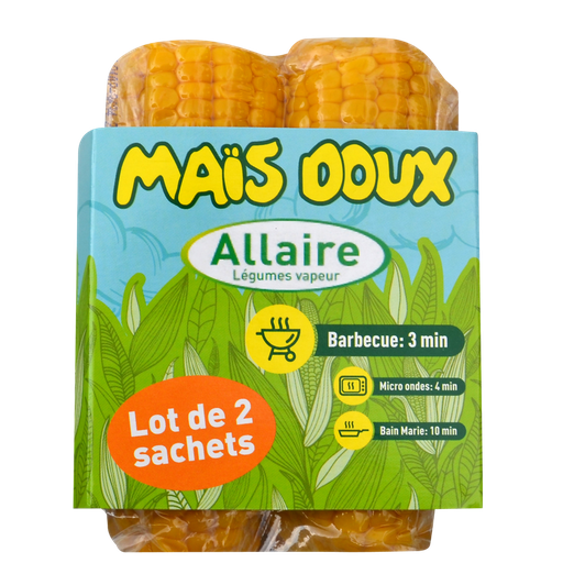 [8420695004060] ALLAIRE Milho doce vácuo 2 x 400 g