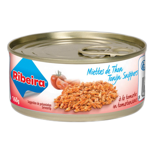 [8429583007183] RIBEIRA Tuna flakes with tomato sauce 0.104 kg