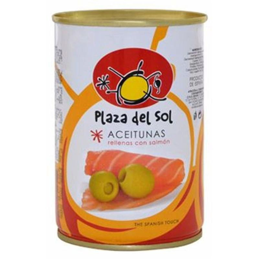 [8429874230023] PLAZA ZEL Sol Olive Farcie Saumon 120 g