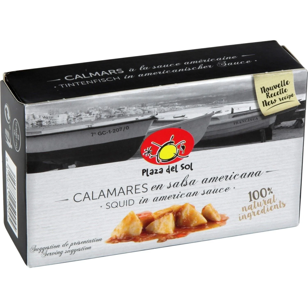 PLAZA DEL SOL Squid in American Sauce 72 g