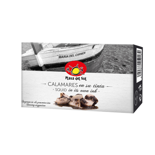 [8429874250052] PLAZA DEL SOL Squid in Ink 72 g