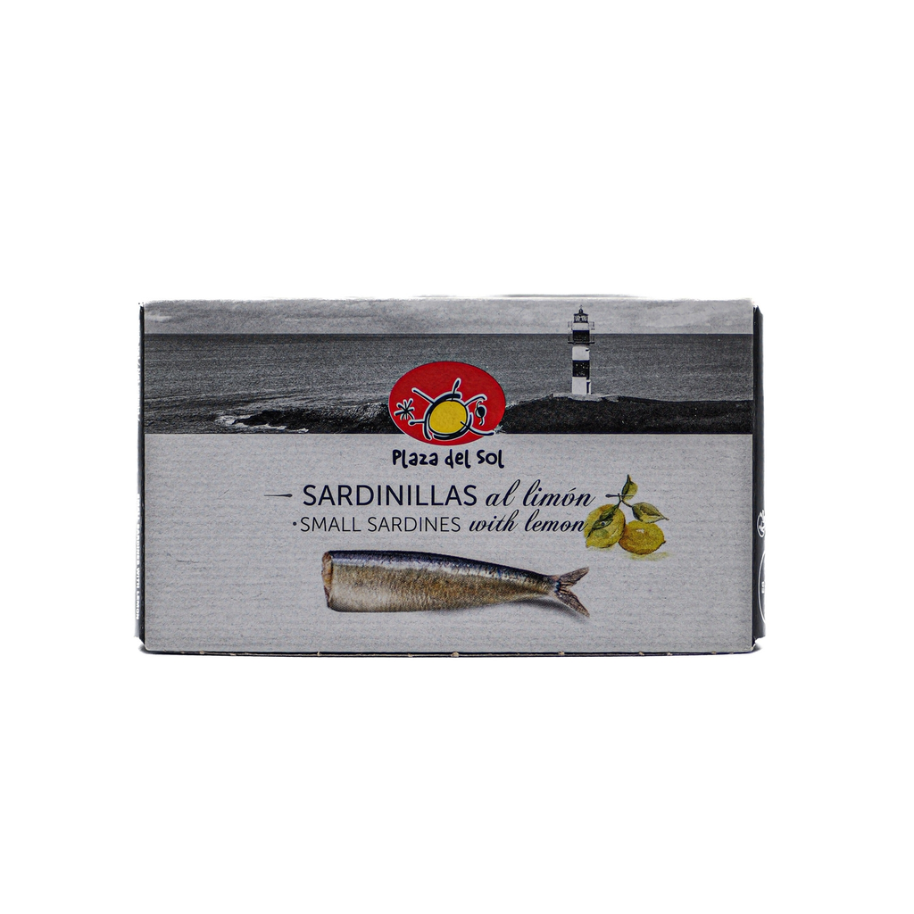 PLAZA DEL SOL Sardinhas pequenas com limão 88 g