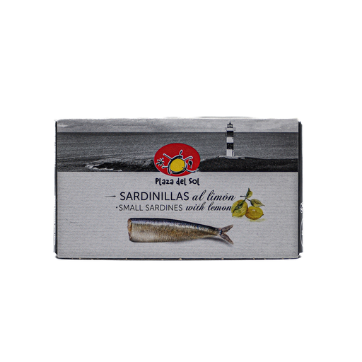 [8429874250175] PLAZA DEL SOL Small Sardines with lemon 88 g