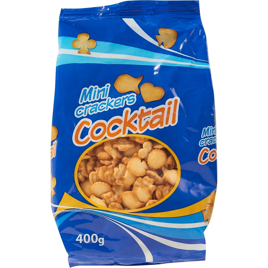 PREMIERS PRIX AVEC** Mini crackers cóctel 400 g