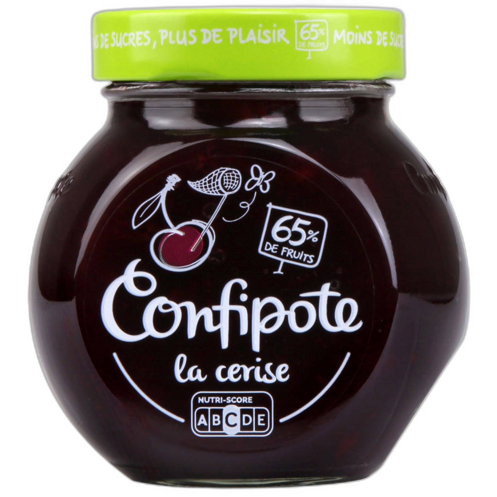 CONFIPOTE Reduced Sugar Cherry Jam 350 g