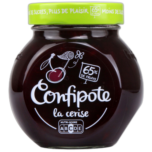 [3021762383320] CONFIPOTE Confiture allégée en sucres Cerise 350 g